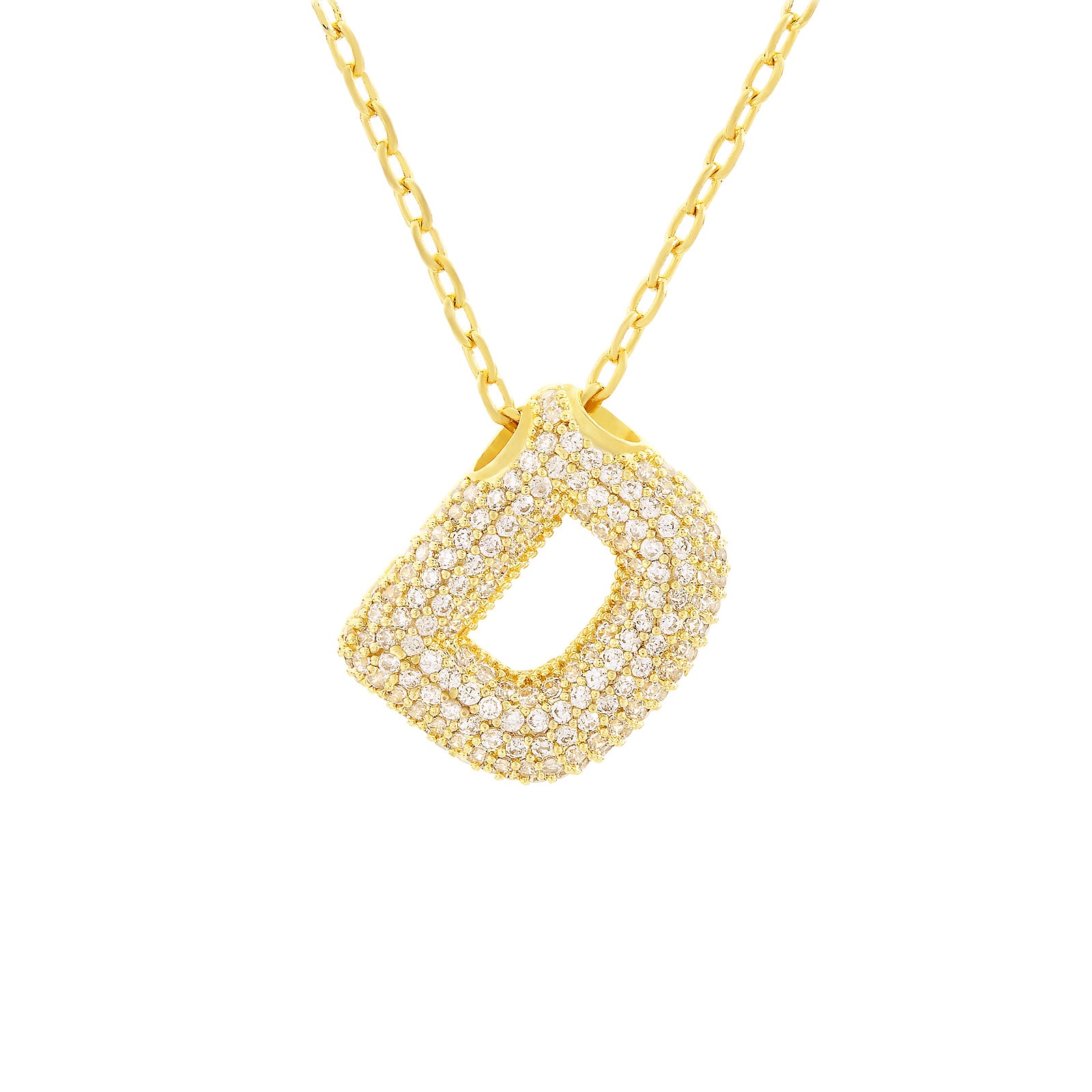 Initial necklace is a cute piece of jewelry that adds a touch of personalized glamour to any outfit. Each letter tells a special story. Choose your letter, and be the unique you