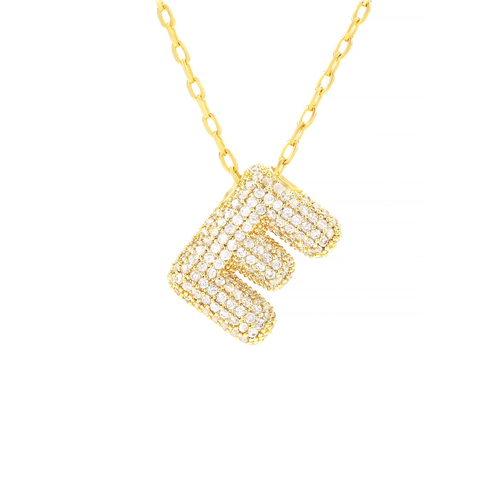 Initial necklace is a cute piece of jewelry that adds a touch of personalized glamour to any outfit. Each letter tells a special story. Choose your letter, and be the unique you