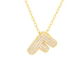 Initial necklace is a cute piece of jewelry that adds a touch of personalized glamour to any outfit. Each letter tells a special story. Choose your letter, and be the unique you