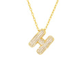 Initial necklace is a cute piece of jewelry that adds a touch of personalized glamour to any outfit. Each letter tells a special story. Choose your letter, and be the unique you