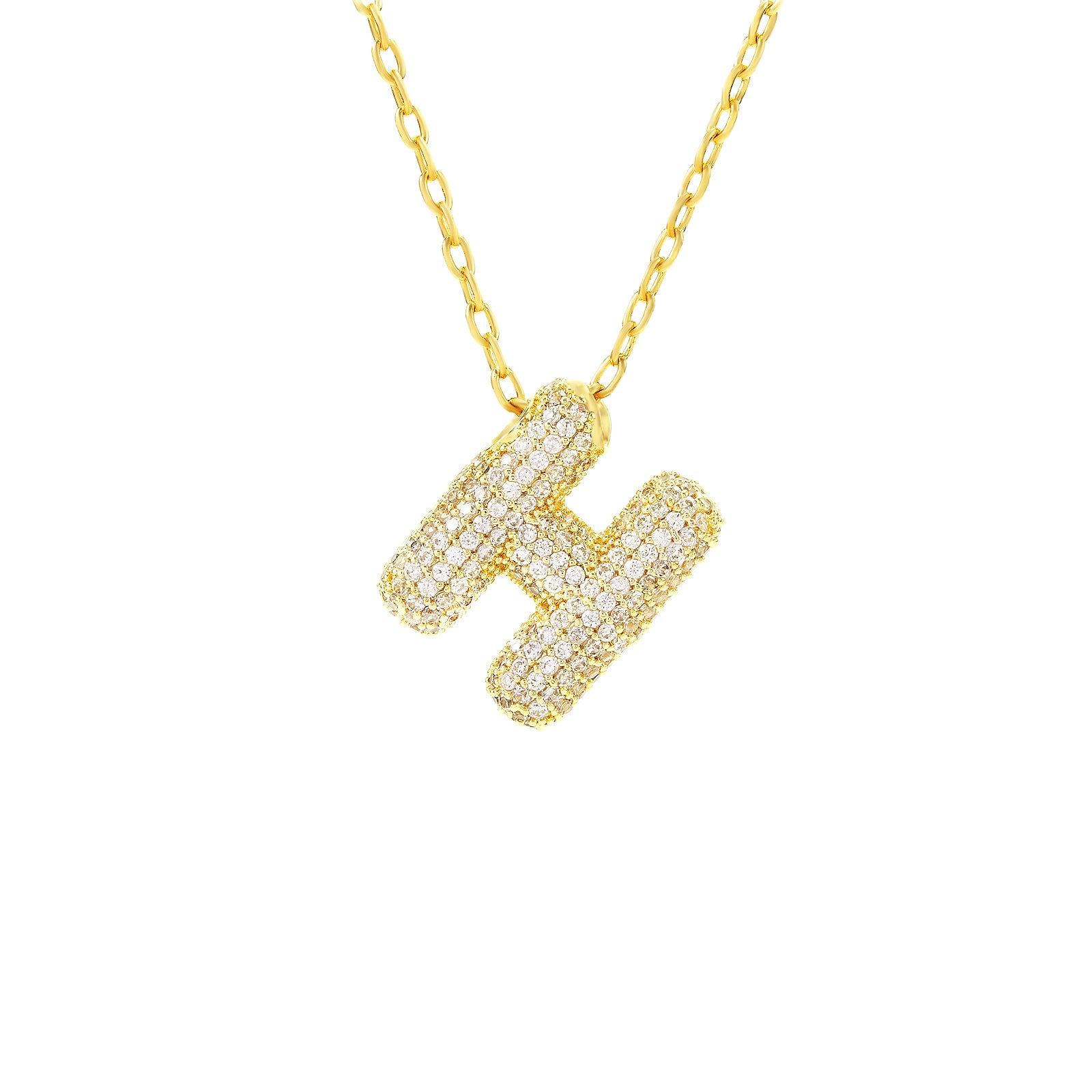 Initial necklace is a cute piece of jewelry that adds a touch of personalized glamour to any outfit. Each letter tells a special story. Choose your letter, and be the unique you