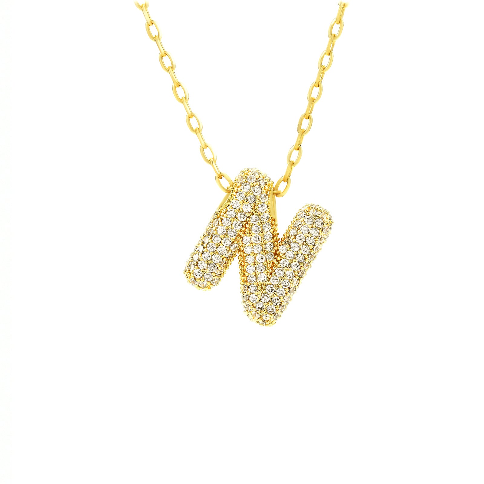 Initial necklace is a cute piece of jewelry that adds a touch of personalized glamour to any outfit. Each letter tells a special story. Choose your letter, and be the unique you