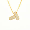 Initial necklace is a cute piece of jewelry that adds a touch of personalized glamour to any outfit. Each letter tells a special story. Choose your letter, and be the unique you