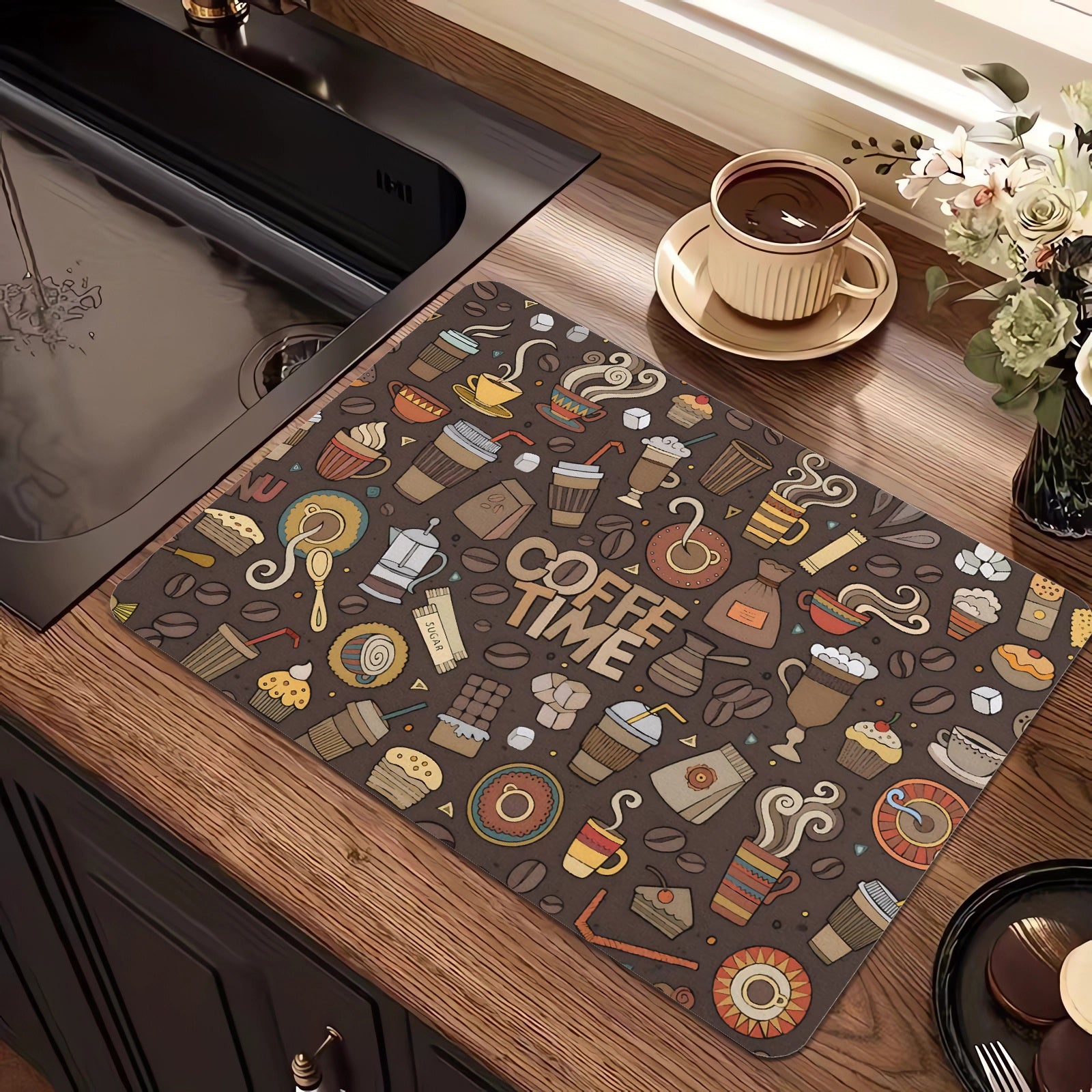Absorb Fast | Dry Quick | Non-Slip | Protect Your Table