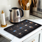 Super Absorbent Coffee Drying Mat