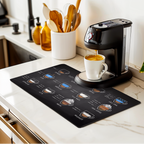 Super Absorbent Coffee Drying Mat