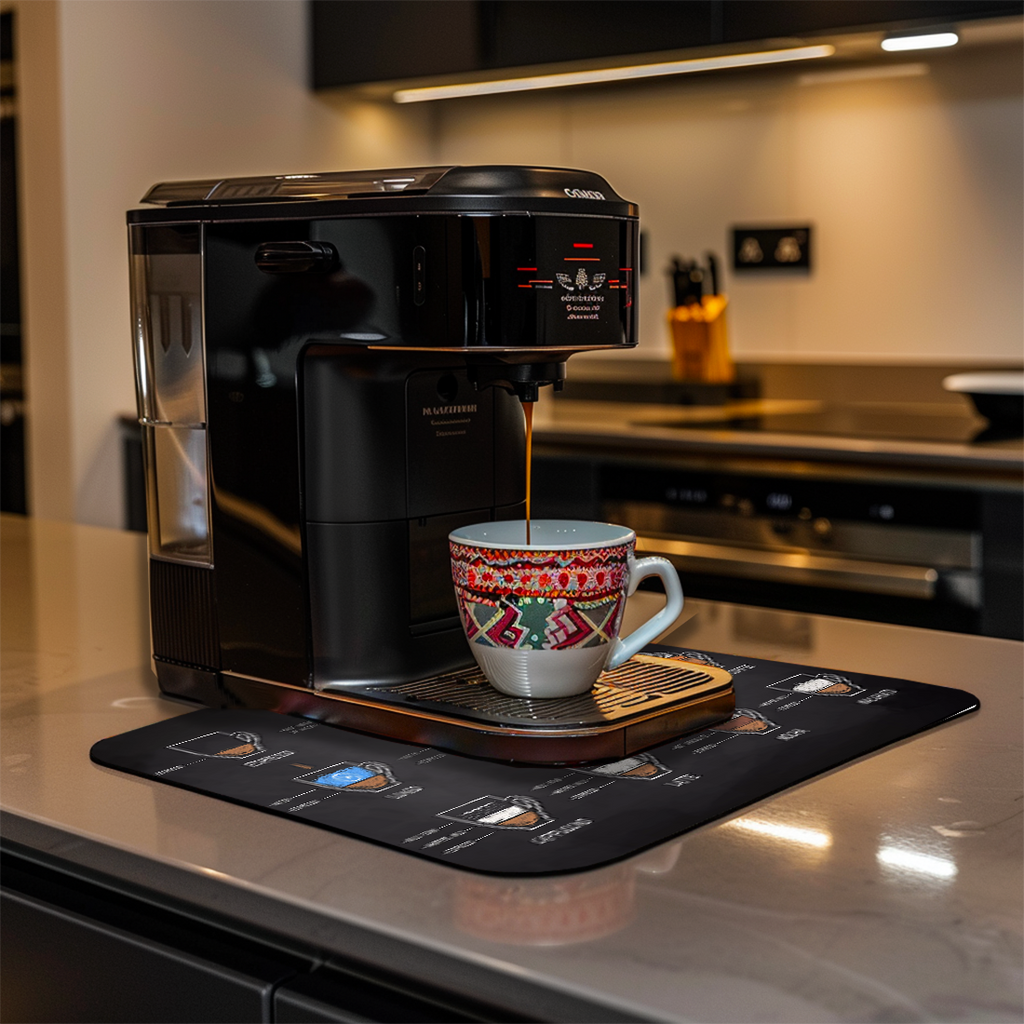 Super Absorbent Coffee Drying Mat
