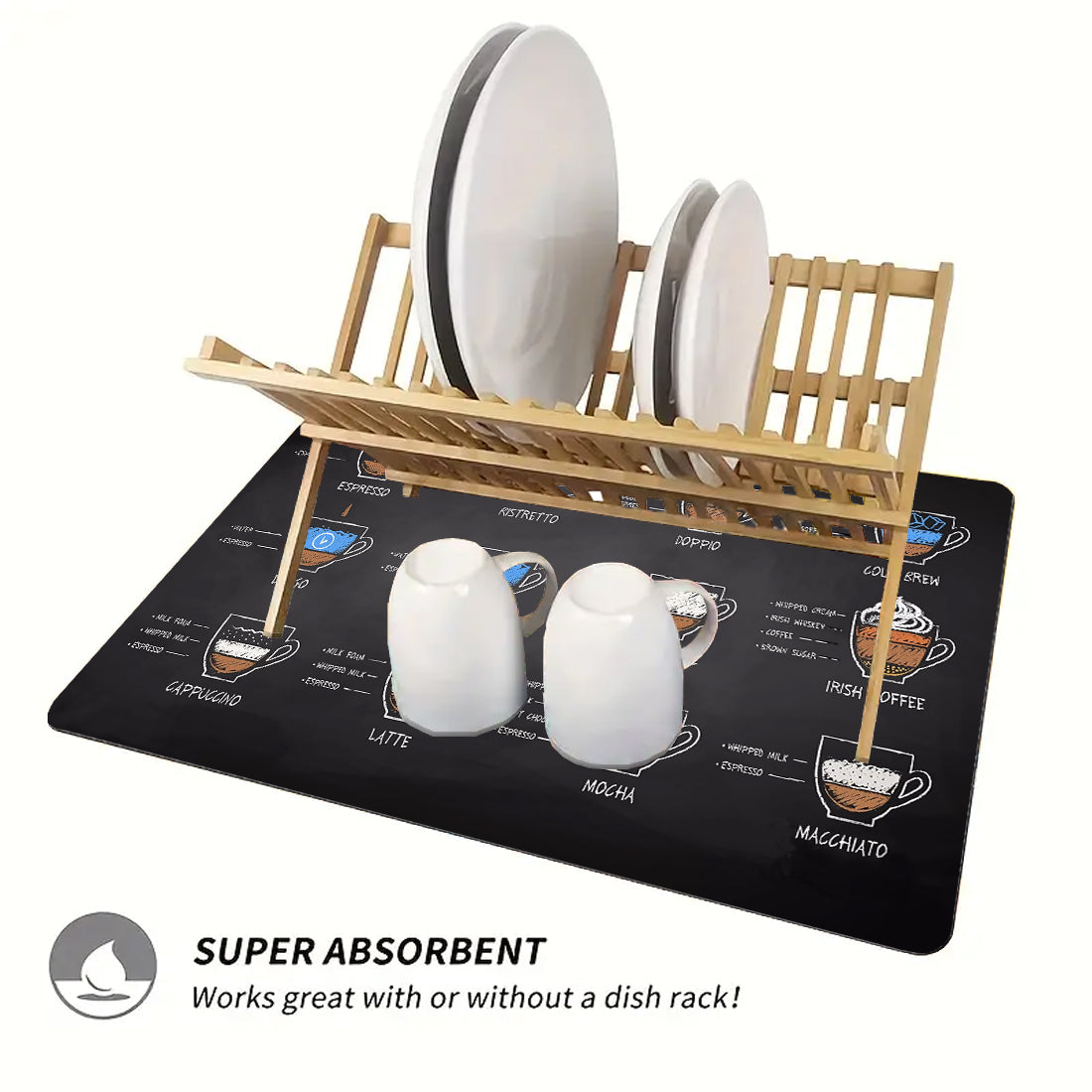 Super Absorbent Coffee Drying Mat